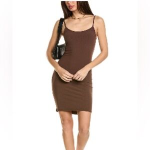 NWT JLuxe Label Elegant Brown Women's Dress Size M